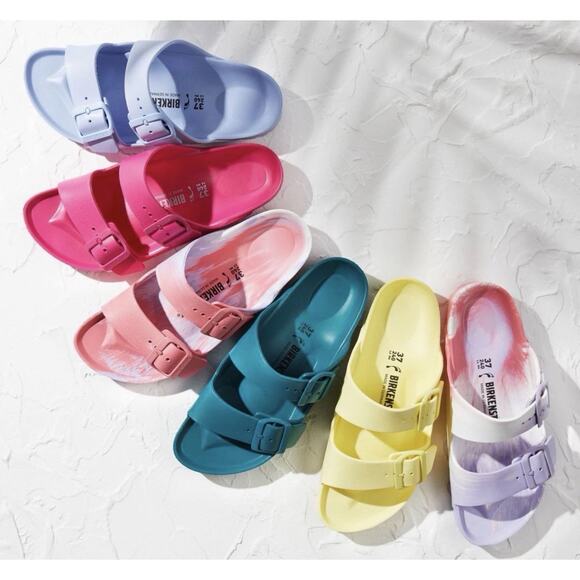 Birkenstock Arizona EVA Sandals Rubber Slides Unisex Lake Green EU 41/US 11 - Picture 6 of 6